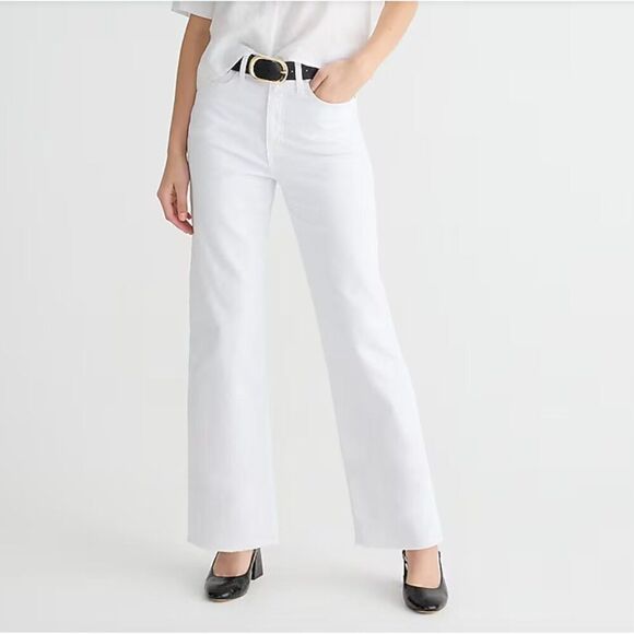 J. Crew Denim - J. Crew BP461 Slim wide-leg jean in white wash NWT